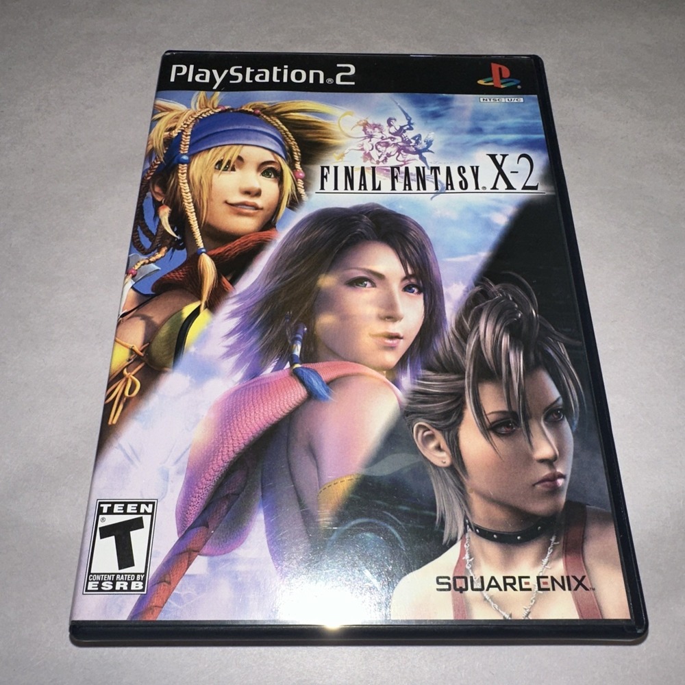 Final Fantasy X-2 (Sony Playstation 2, PS2, 2003) CIB Complete W/ Manual